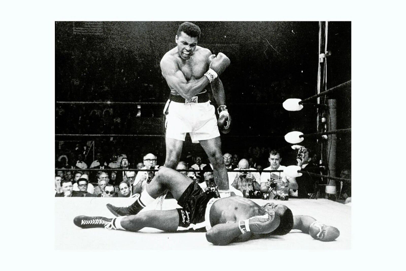 Muhammad Ali rematch with Sonny Liston, 1965 poster by Gallery Print and Art Limited