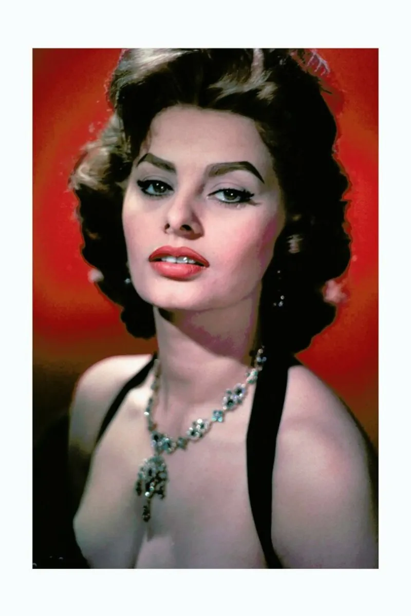 Sophia Loren, circa 1957 carta hahnemühle da Gallery Print and Art Limited