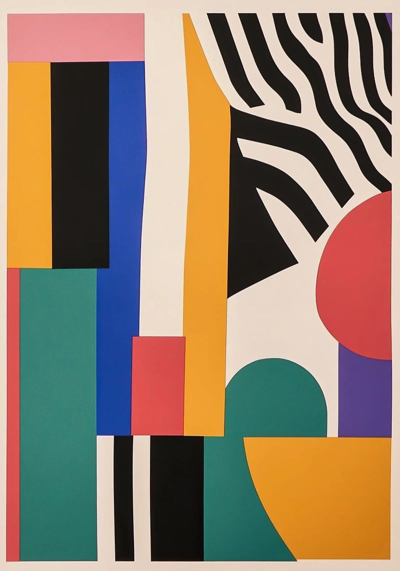 Design dynamics: the energy of the Bauhaus poster by Nikis Art Studio