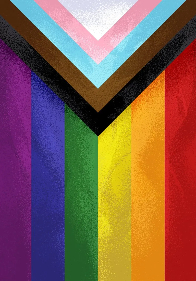 Pride Flag hahnemühle by nabakumov