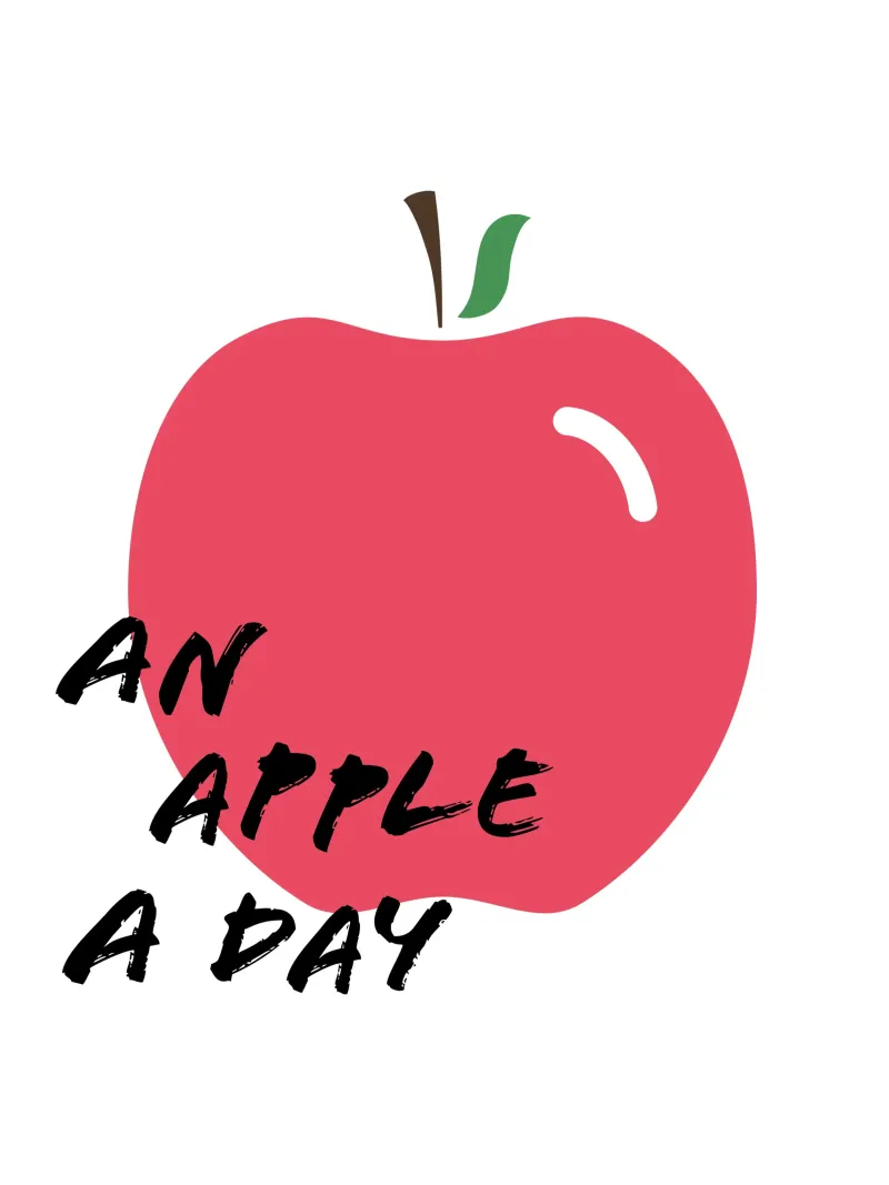 an apple a day carta hahnemühle da Atelier W