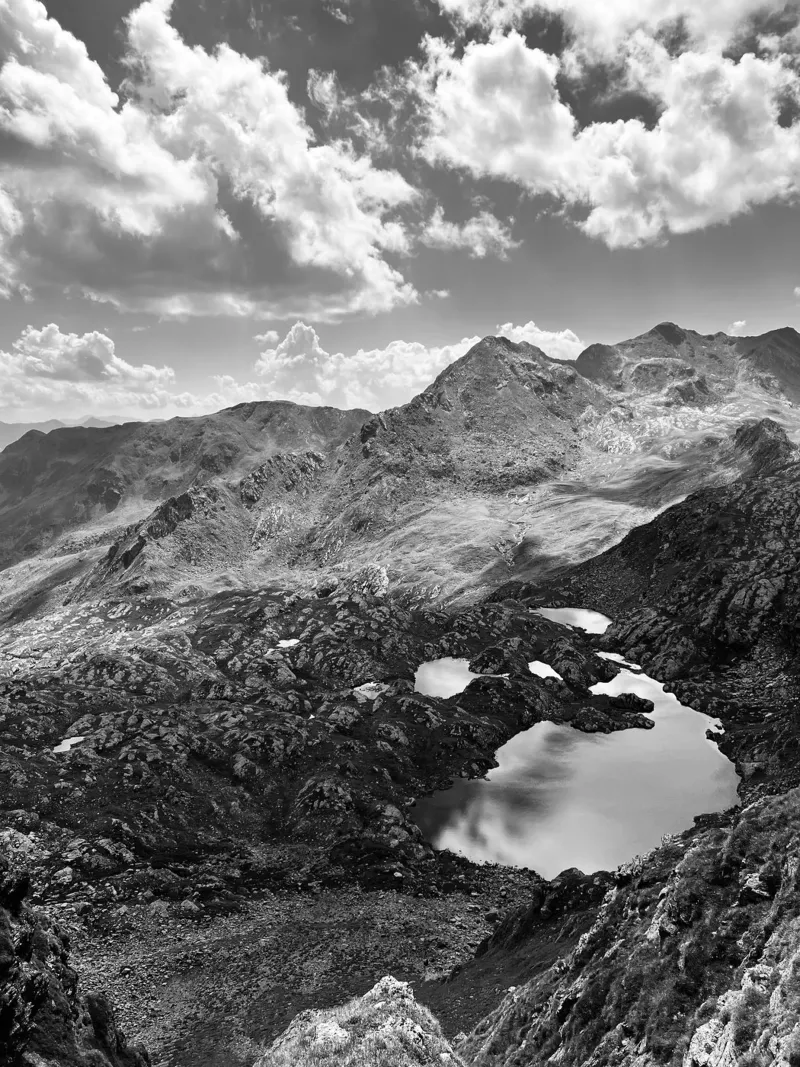 Mountain view carta hahnemühle da Nature stroll