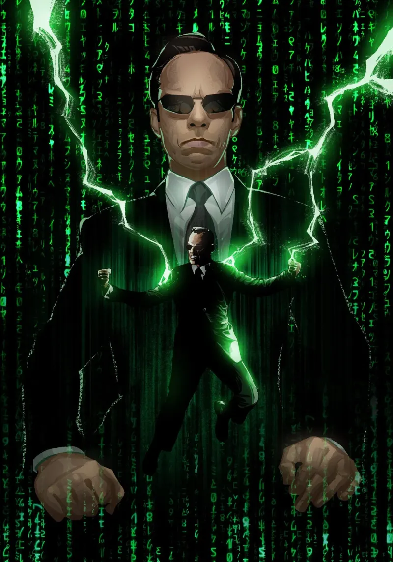 Agent Smith Supremacy pellicola backlit da nabakumov