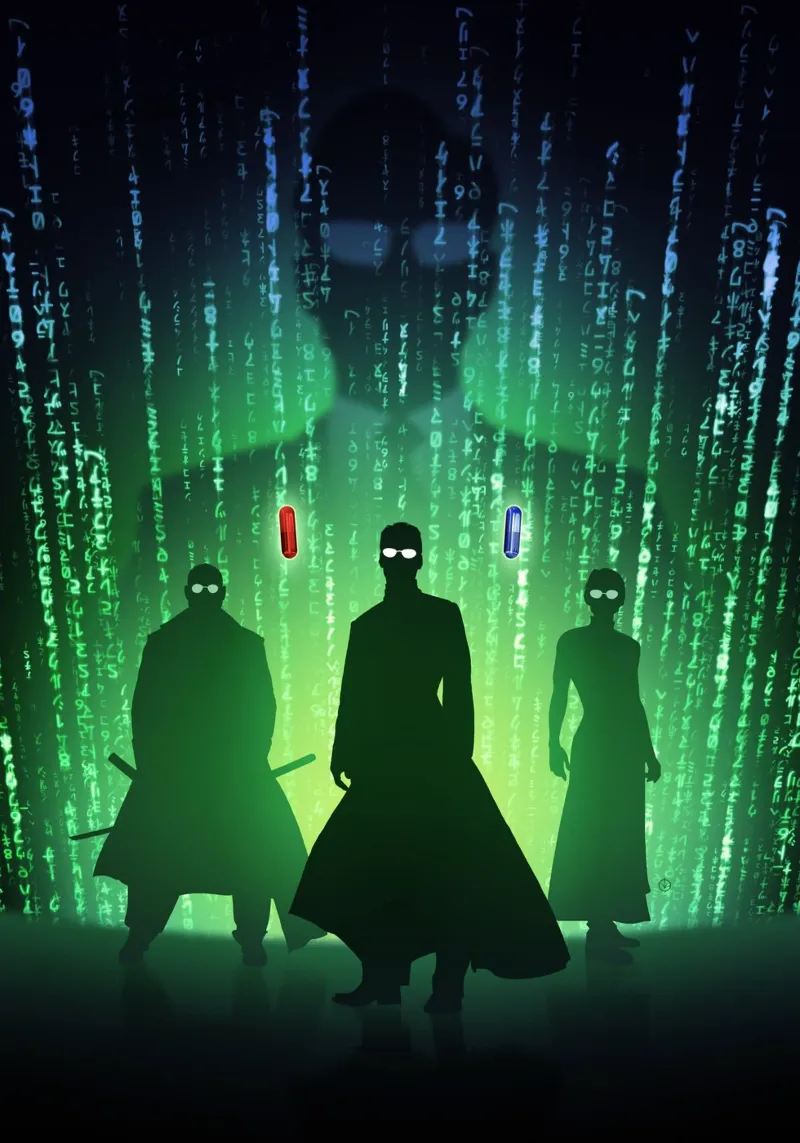 The Matrix Silhouettes pellicola backlit da nabakumov