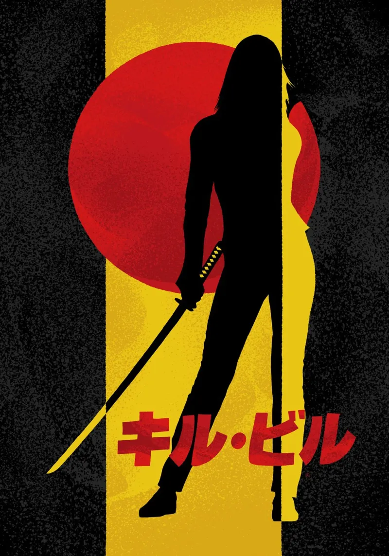 Kill Bill Bride pellicola backlit da nabakumov