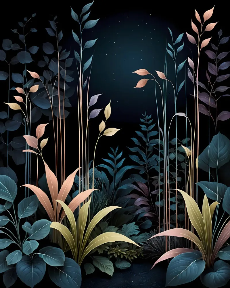 Sereno fiore notturno carta hahnemühle da Artistic-shop