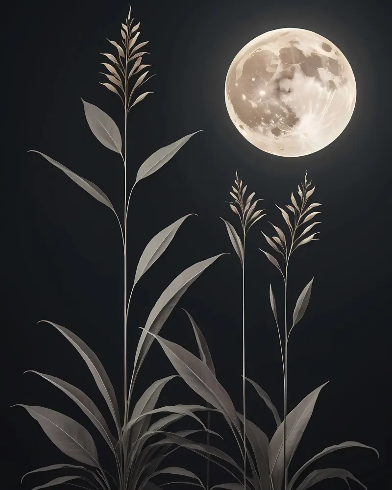 Serenata al chiaro di luna alluminio dibond da Artistic-shop