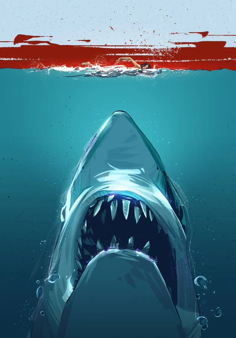 Jaws pellicola backlit da nabakumov
