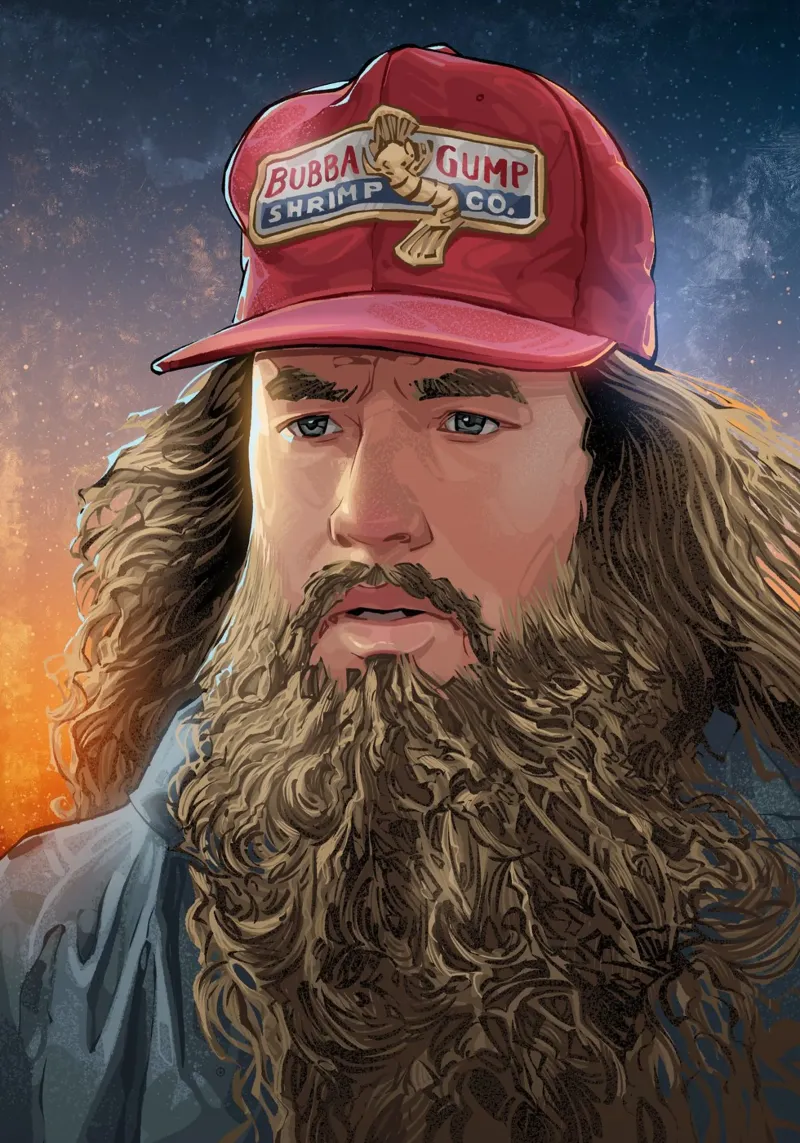 Forrest Gump carta hahnemühle da nabakumov