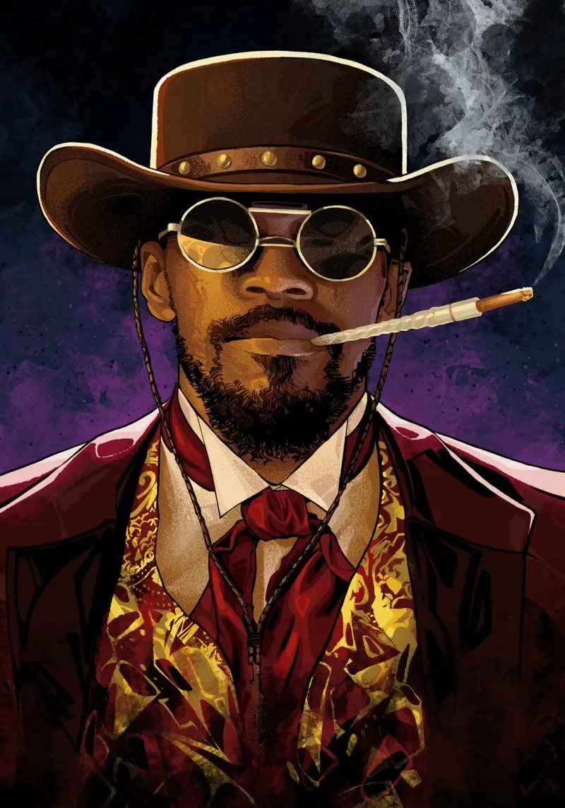 Django Unchained alu-dibond by nabakumov