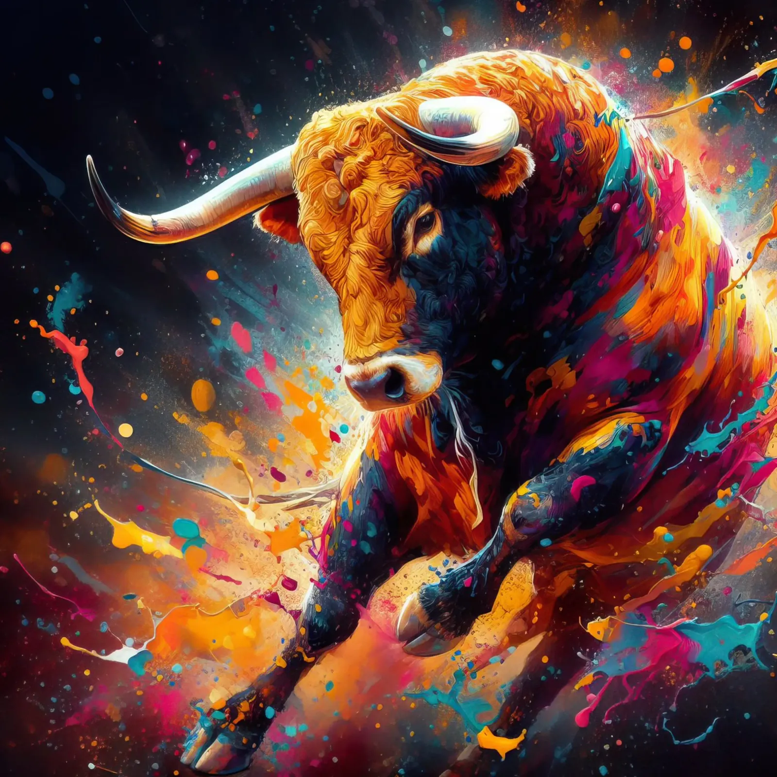 toro in plaza de españa carta hahnemühle da 🎁 ARTVI-SHOP