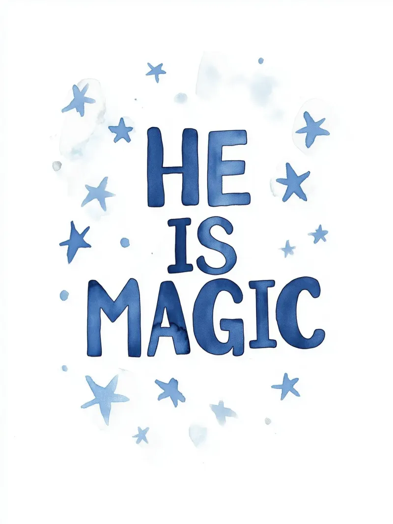 He Is Magic poster da treechild