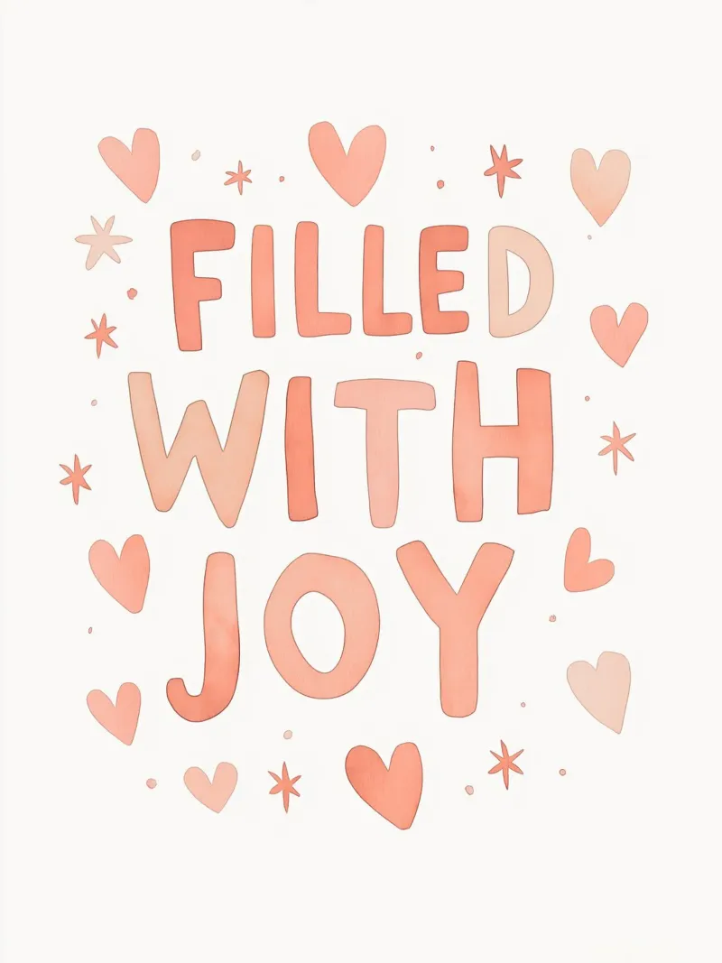 Filled With Joy plexiglass da treechild