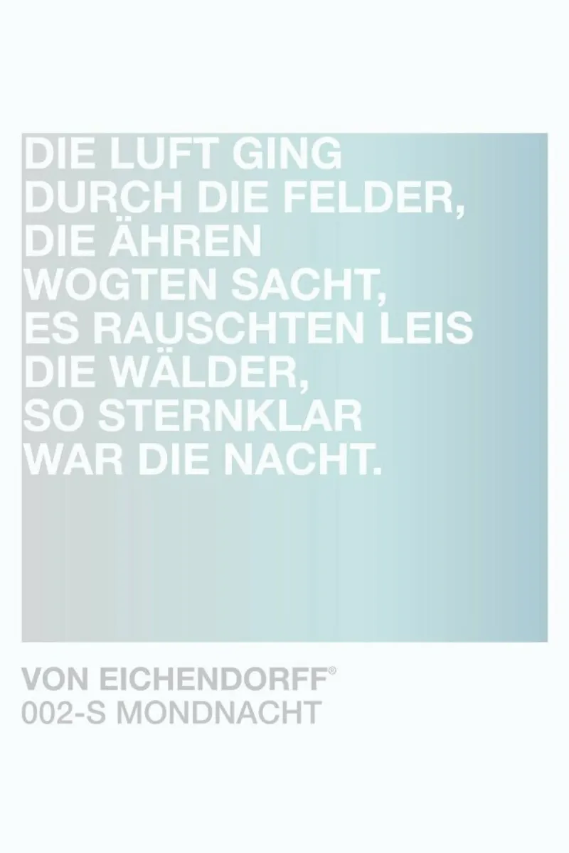 Mondnacht Light 02 poster con telaio in legno da UN-TYPISCH