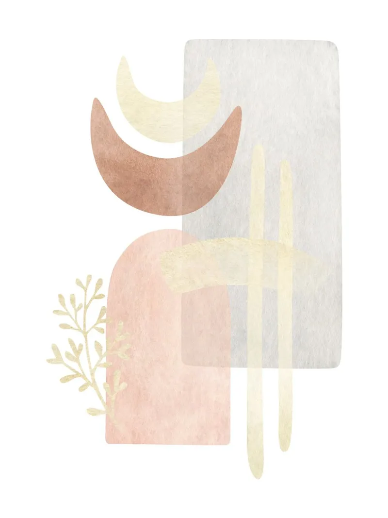 Forme astratte - minimalismo boho pellicola backlit da Whole©