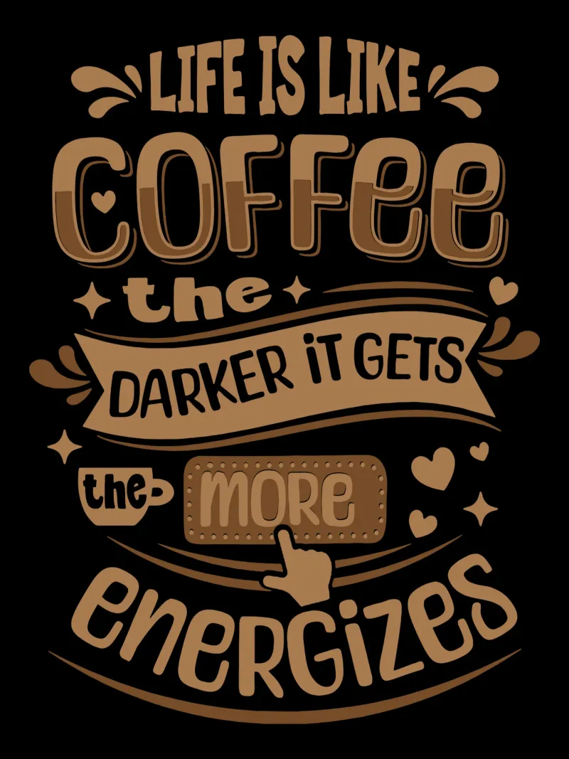Life is like coffee hahnemühle by Gunawan Rb