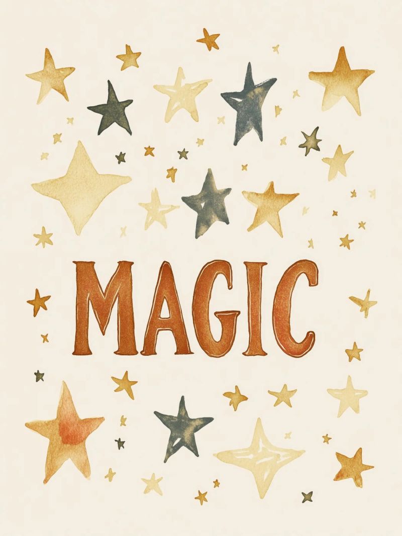 Magic (No 2) poster by treechild