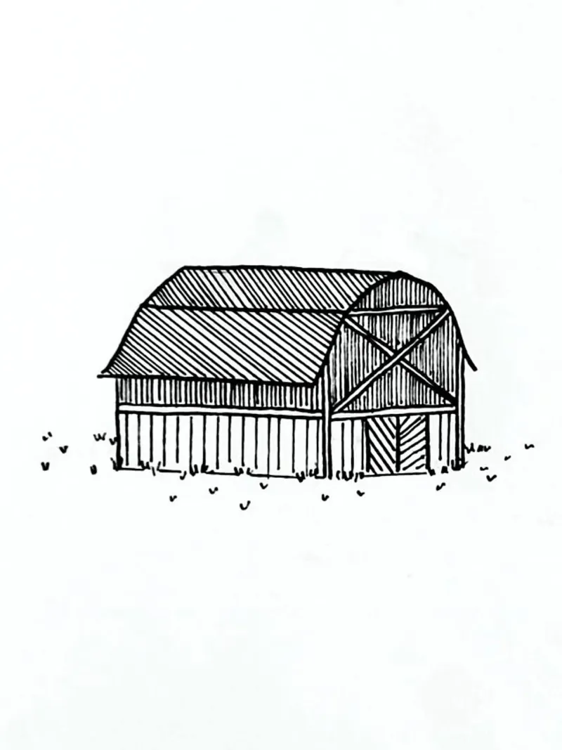 Farm alu-dibond by Rini