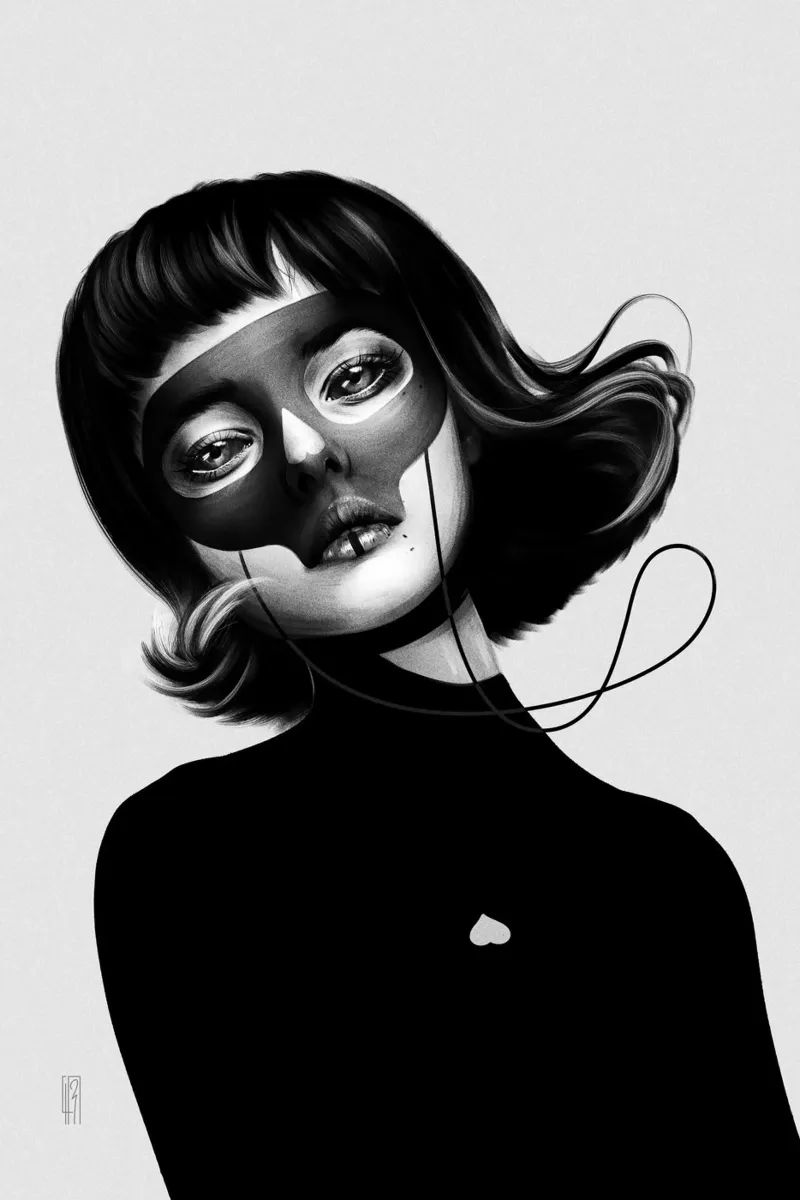 Haunting Reverie carta hahnemühle da laurahrubin