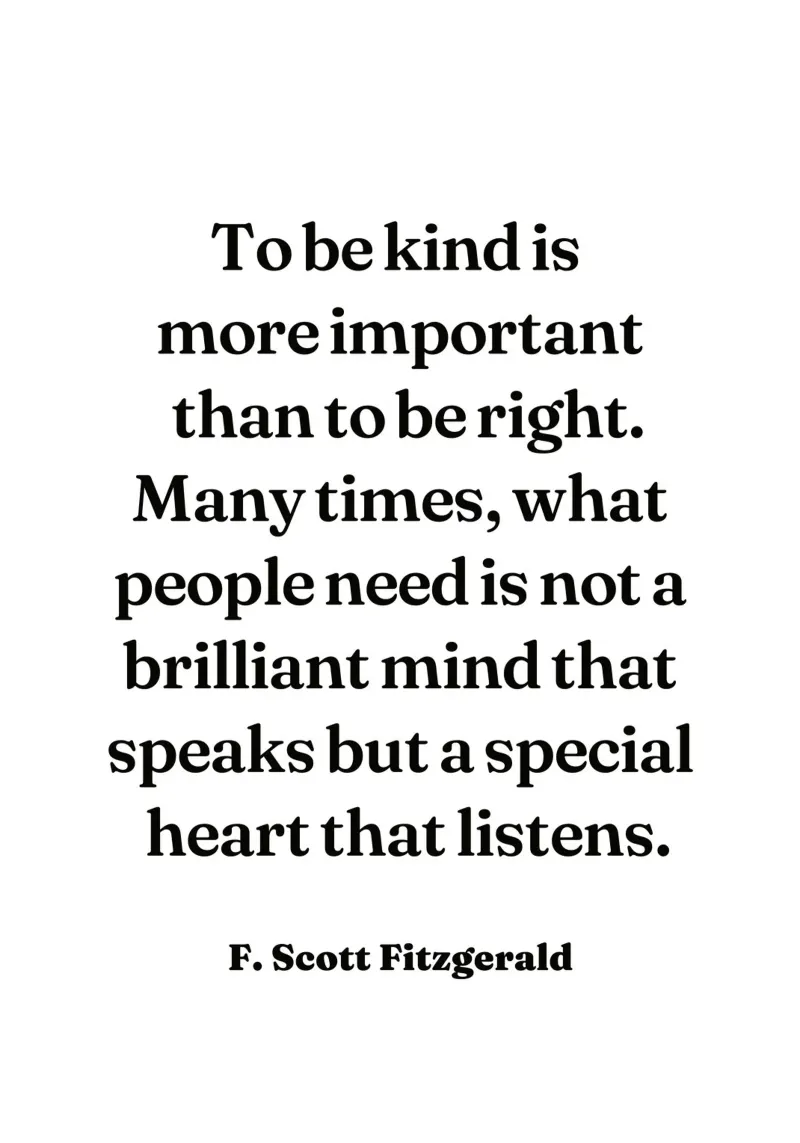 To be kind is more important than to be right quote canvas with Floater frame by Paigaam Studio