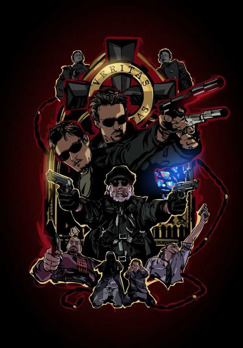 The Boondock Saints pellicola backlit da nabakumov