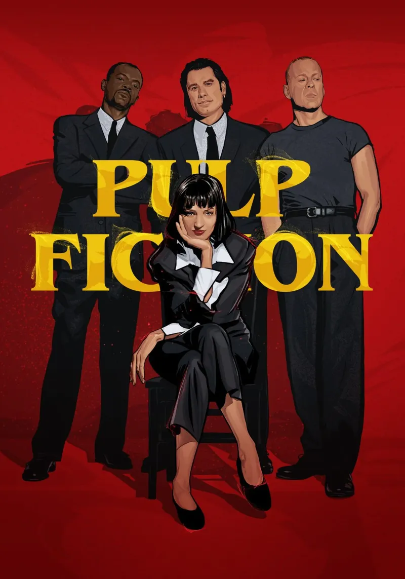 Pulp Fiction Group pellicola backlit da nabakumov