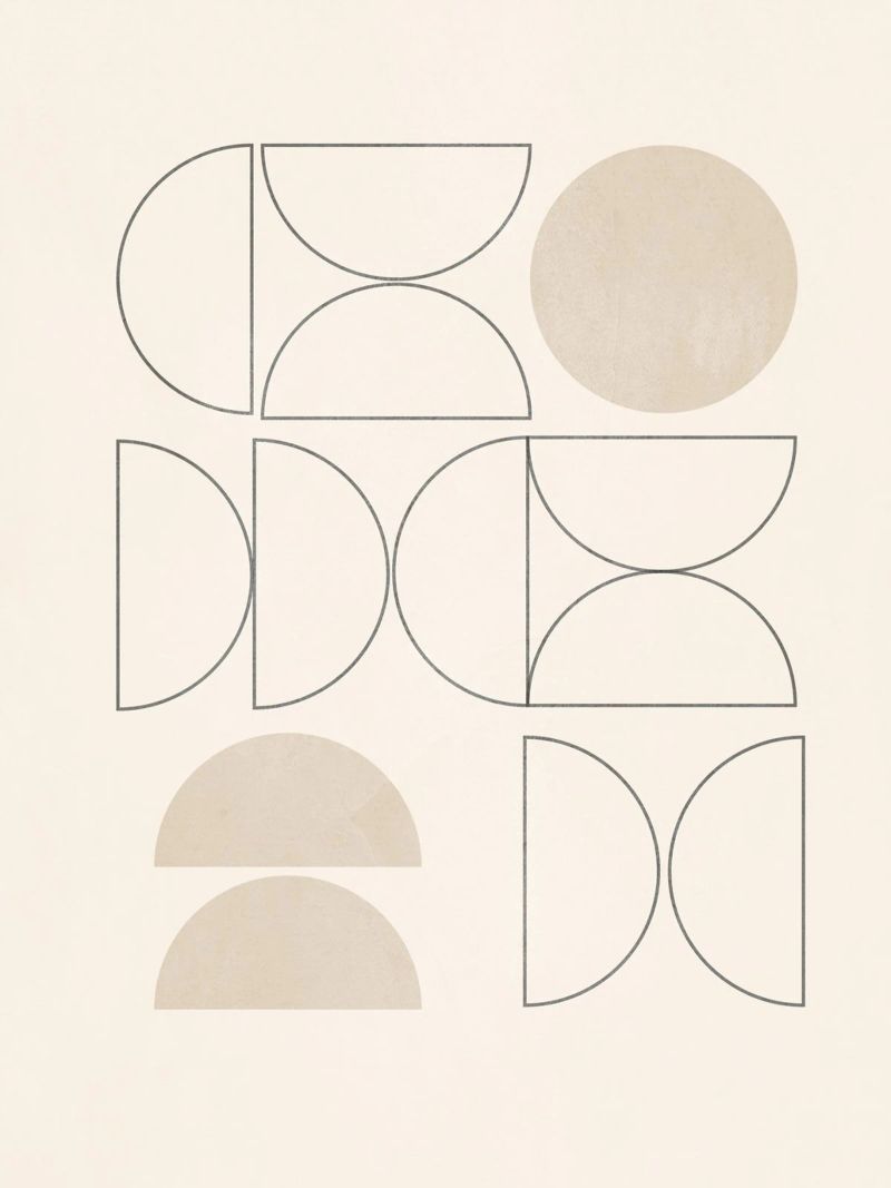 Minimale geometrische 41 Leinwand von Gaite