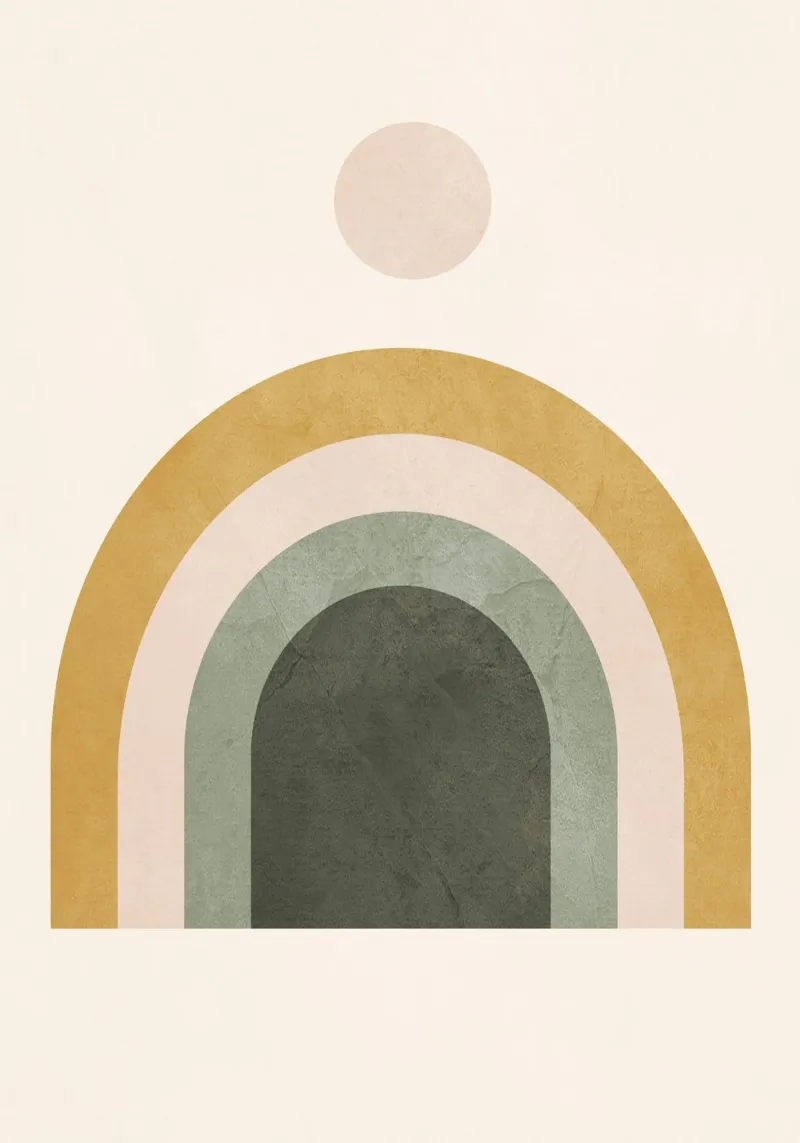 Geometrico minimale 54 carta hahnemühle da Gaite