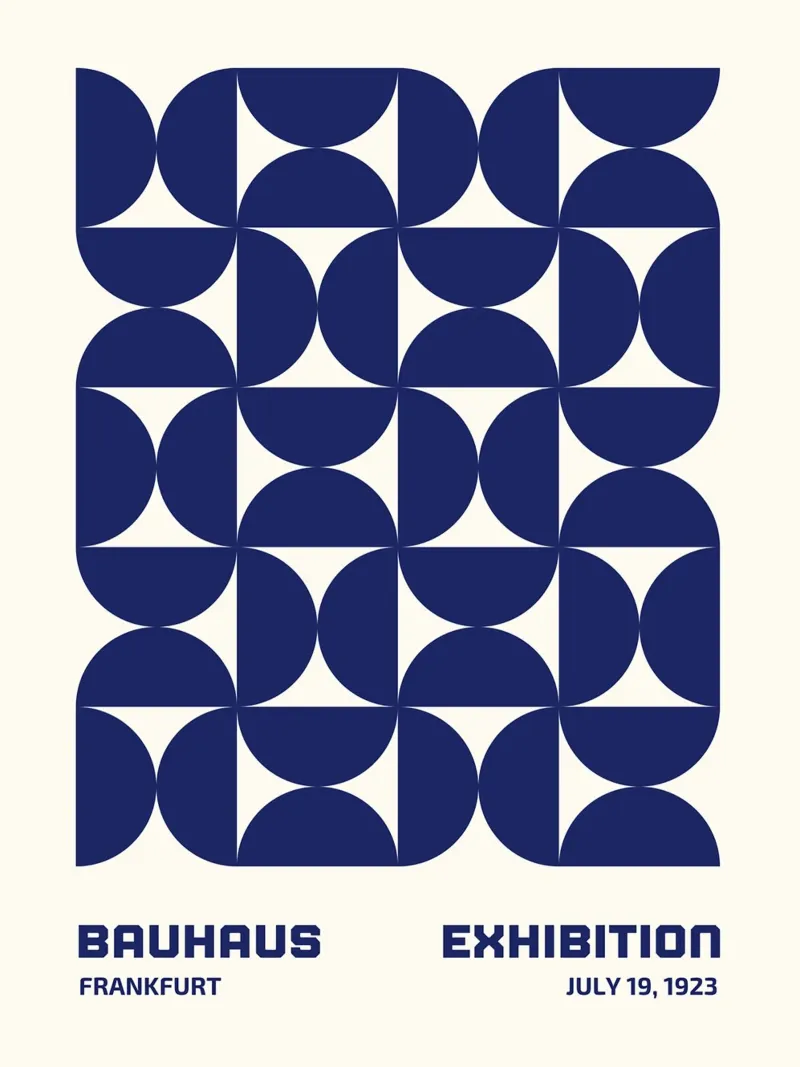 Geometria Bauhaus - Mostra 1923 carta hahnemühle da Whole©