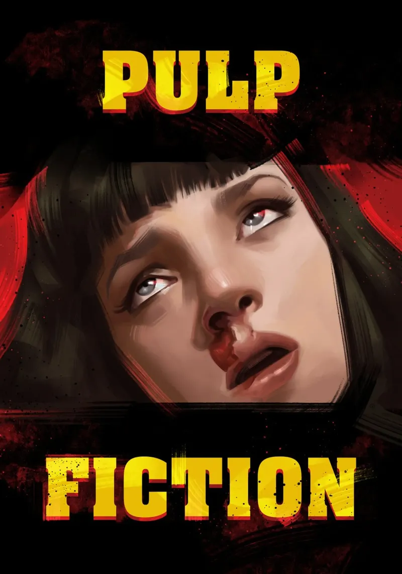 Pulp Fiction Mia carta hahnemühle da nabakumov