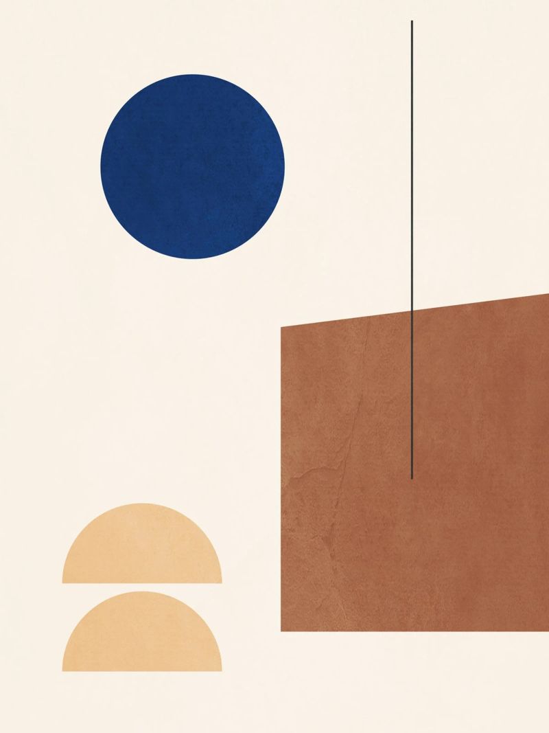 Géométrie minimale 60 poster de Gaite