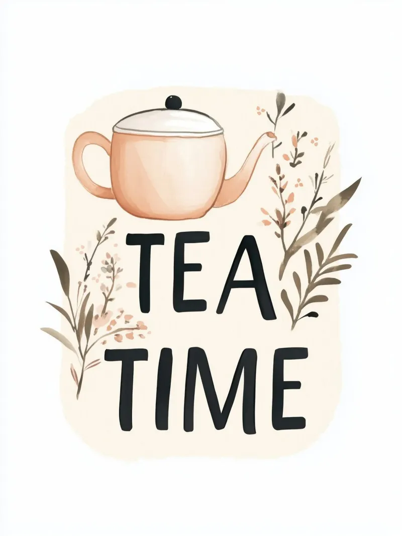Tea Time plexiglass da treechild
