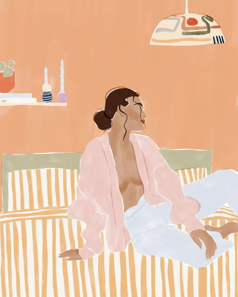 Lasciatemi rilassare poster da Ivy Green Illustrations