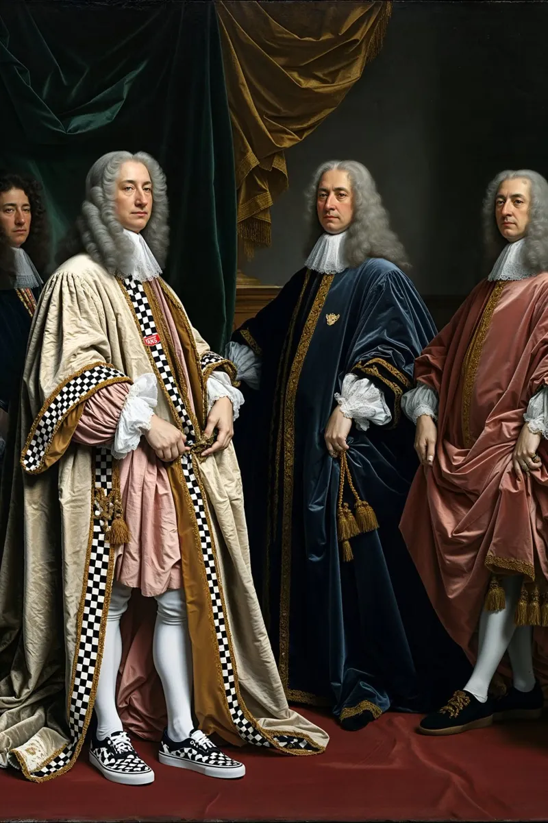 Dall'abito alle strade: Un remix regale | Edizione limitata pellicola backlit da Renaissance Rebel
