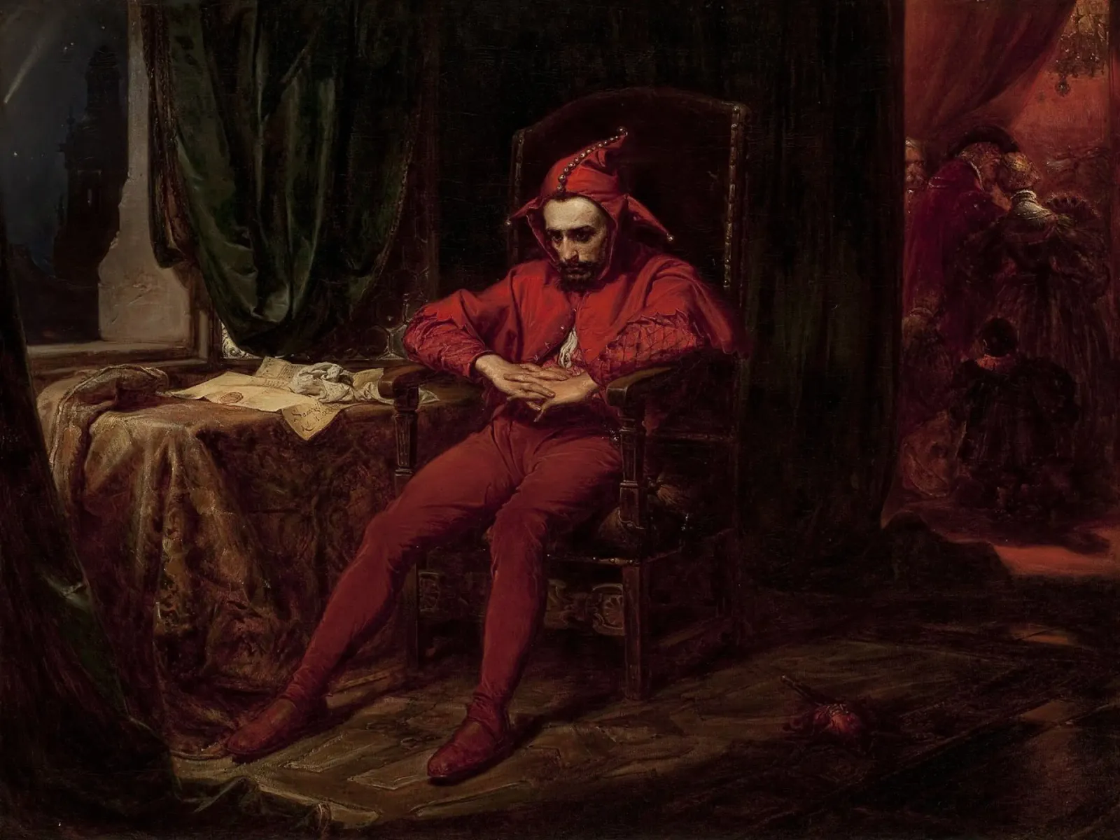 Jan Matejko - Stanczyk pellicola backlit da William Store