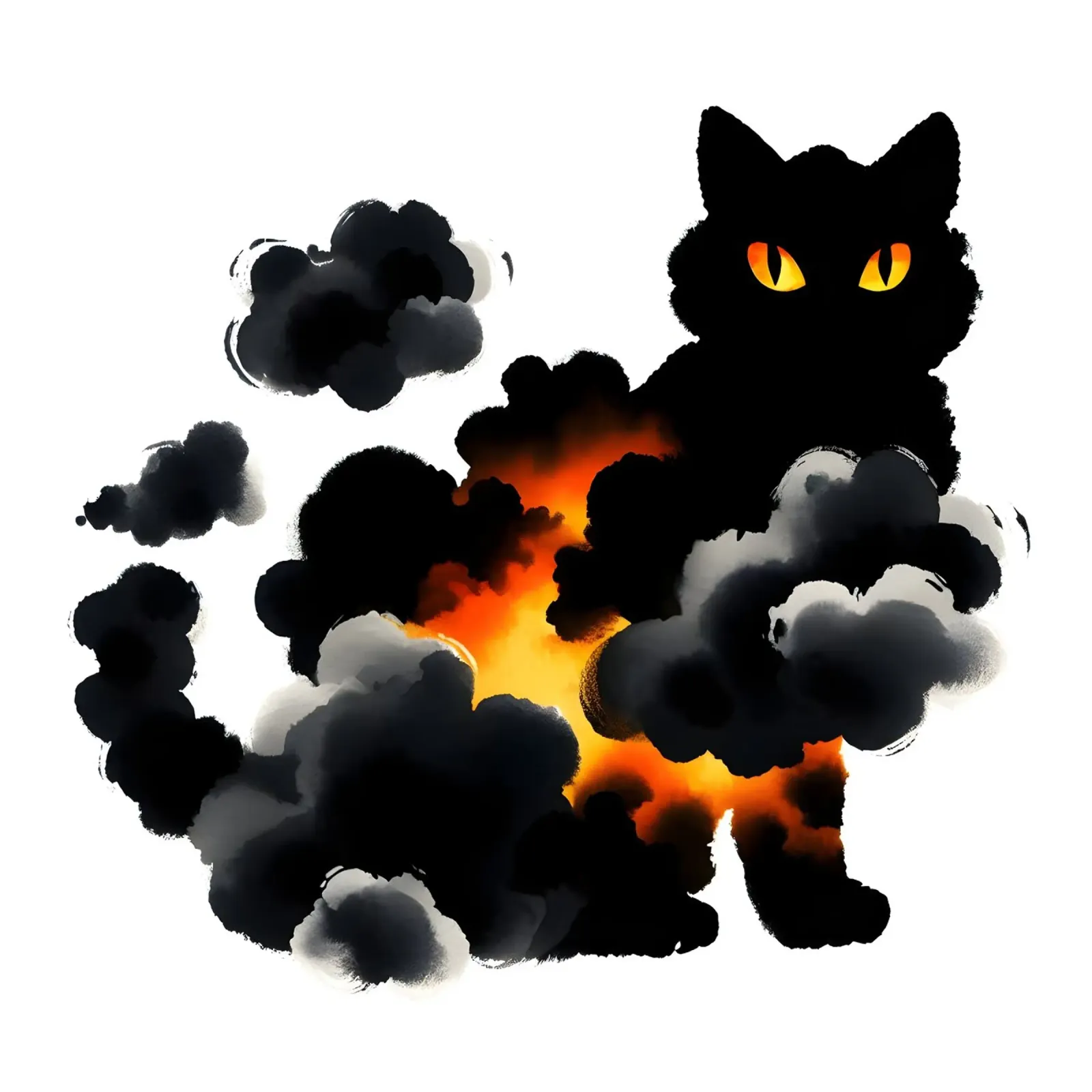 Gatto pellicola backlit da ARTOMATIC