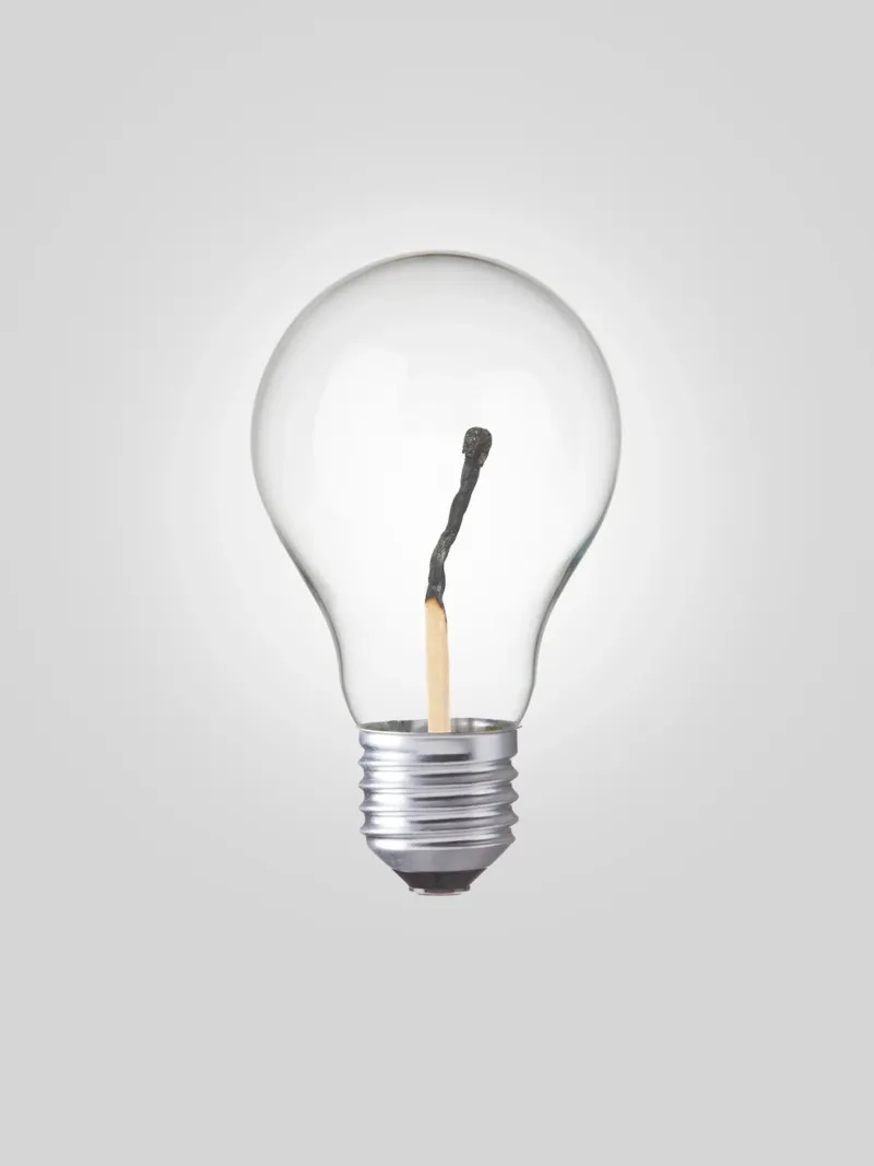 Idea bruciata pellicola backlit da 360brain