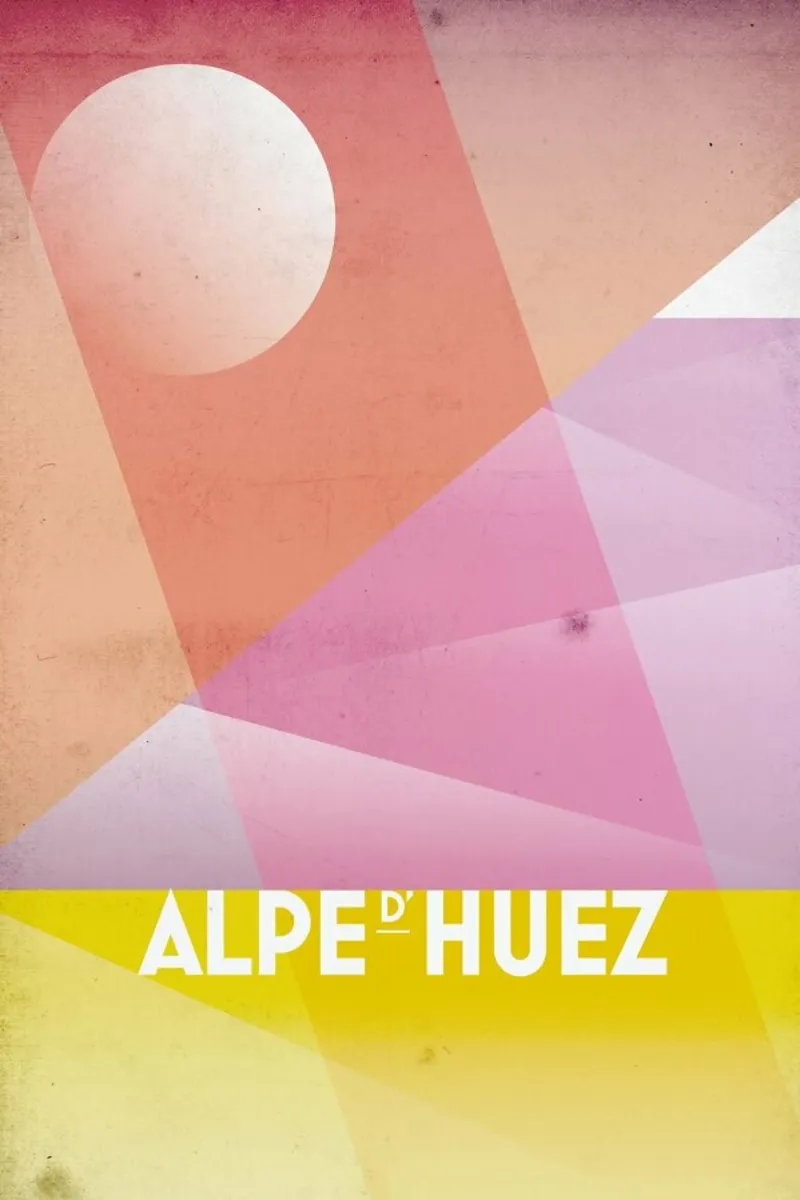 Alpe d'Huez pellicola backlit da Benjamin Andresen