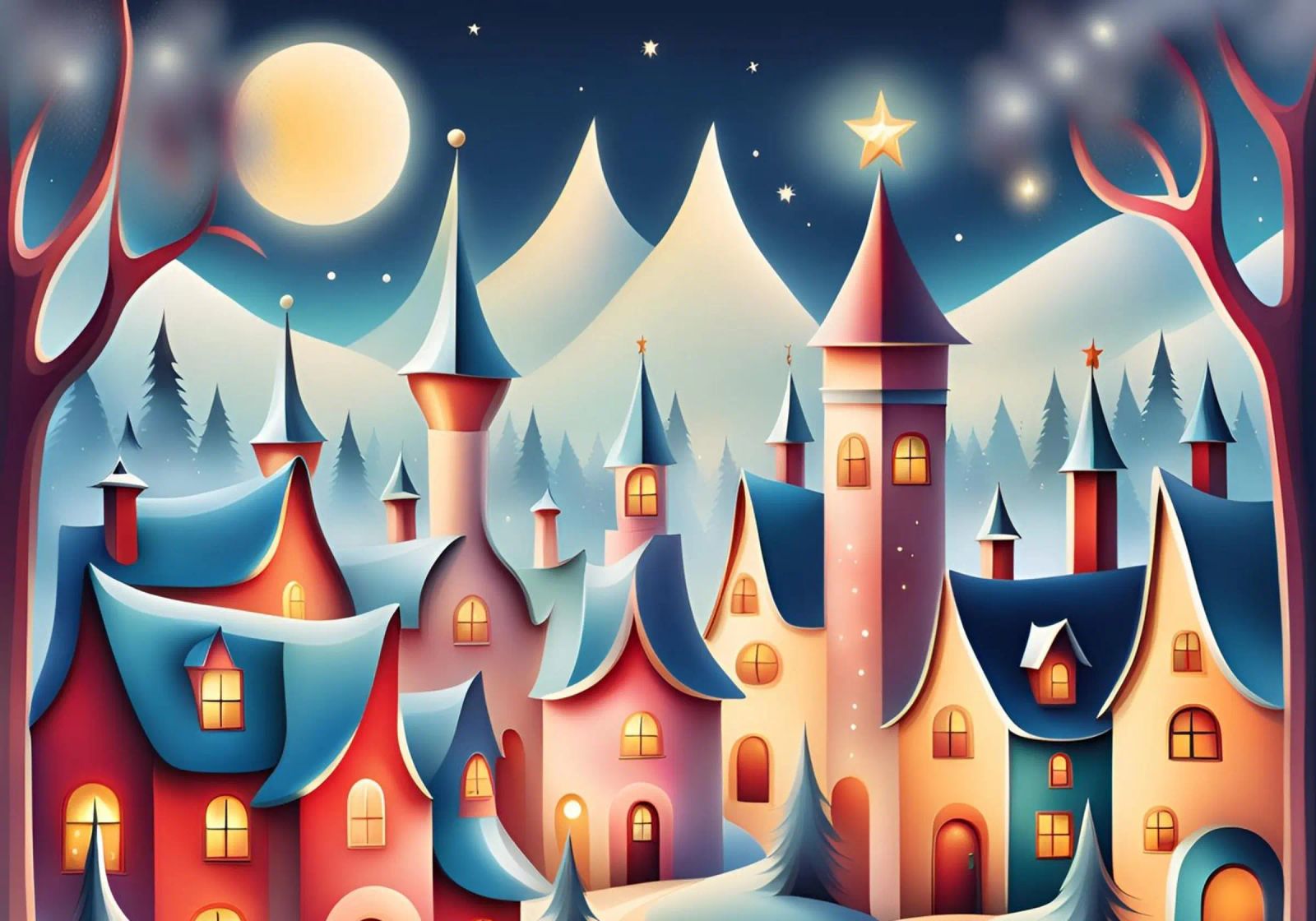 Weihnachten 6 Poster von Rezh creations