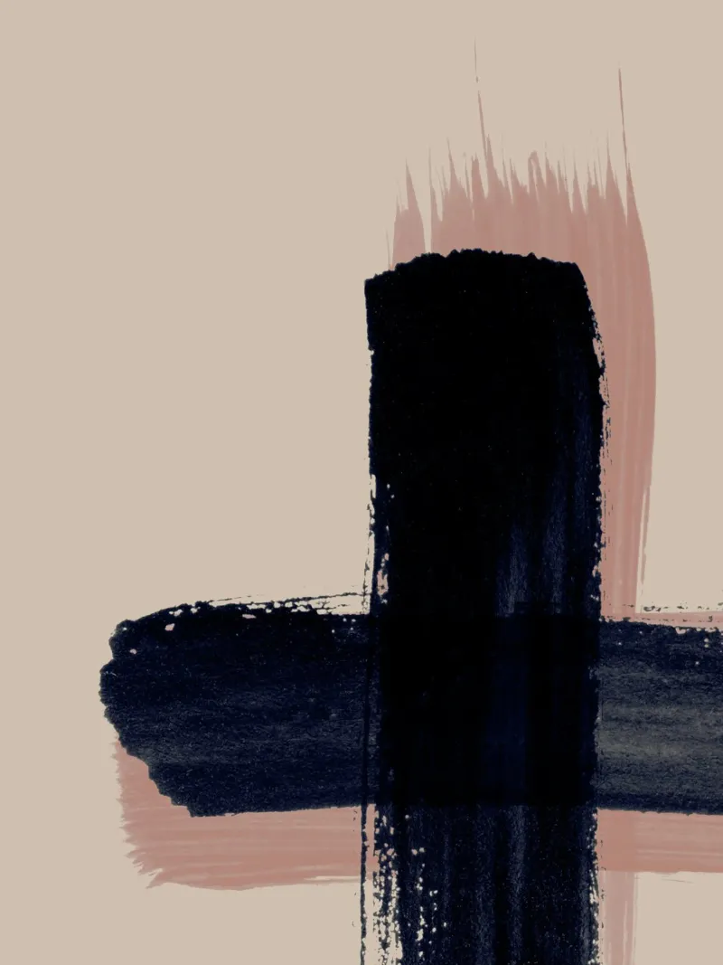 Strokes 5D | Indigo Brush Stroke Abstract carta hahnemühle da sabidussi