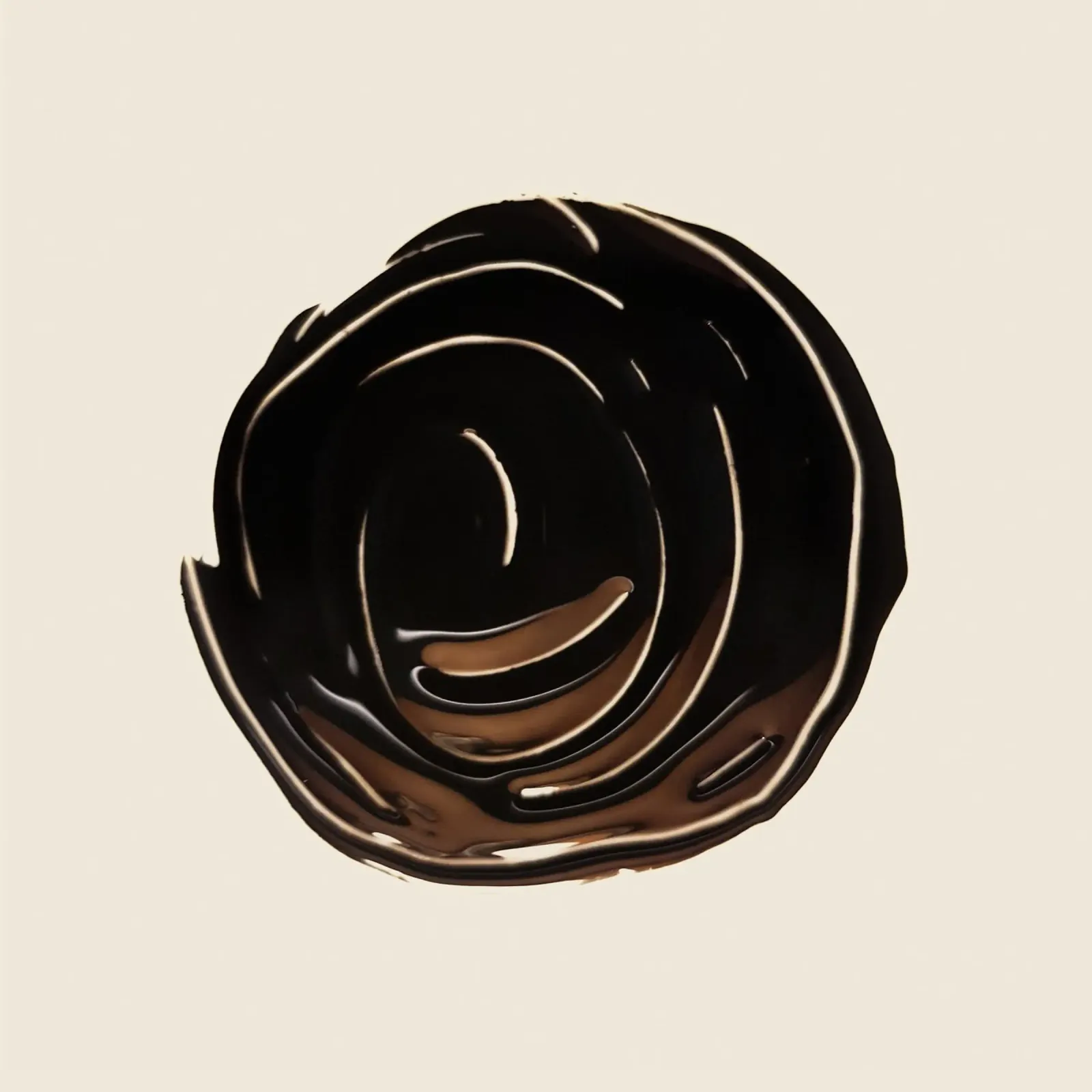 Ink Shape 2 | Minimal Abstract Leinwand von sabidussi