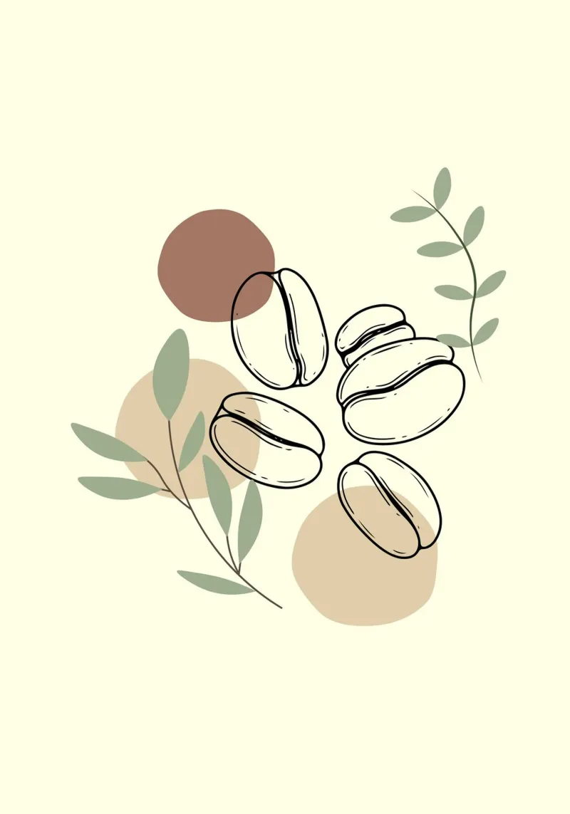 Coffee beans carta hahnemühle da LisaArtes