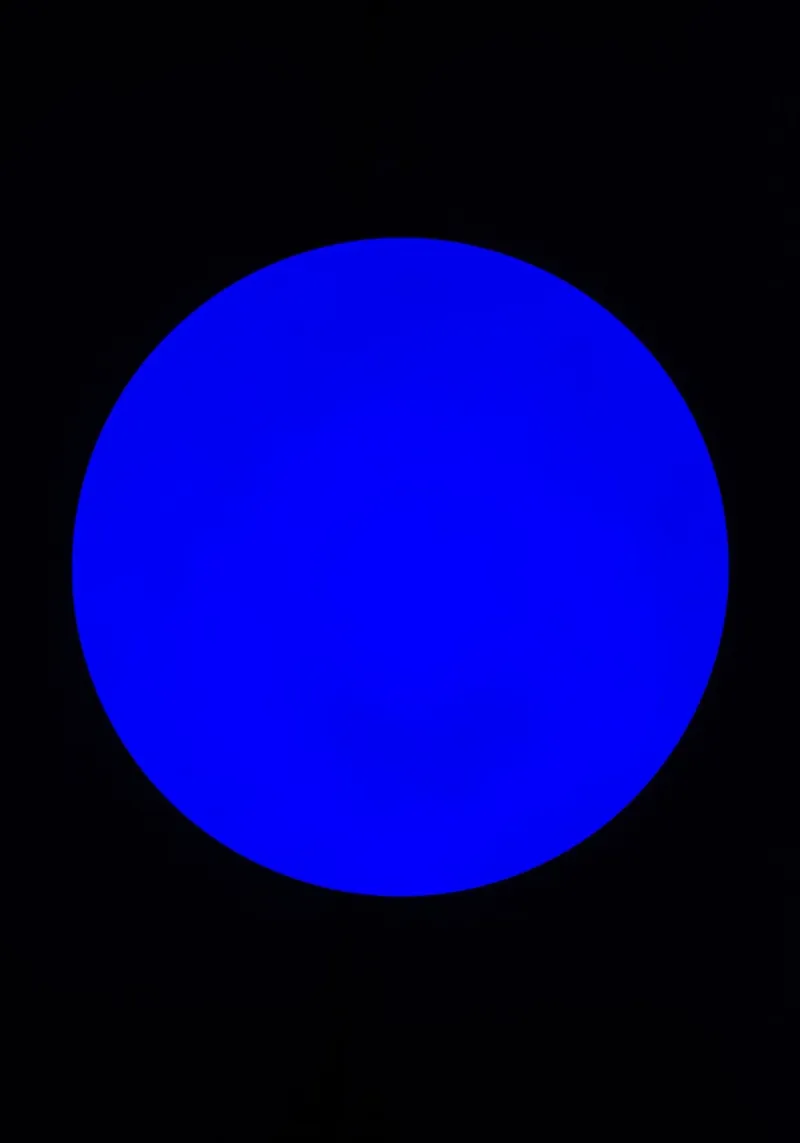 Foro blu pellicola backlit da Teresa André