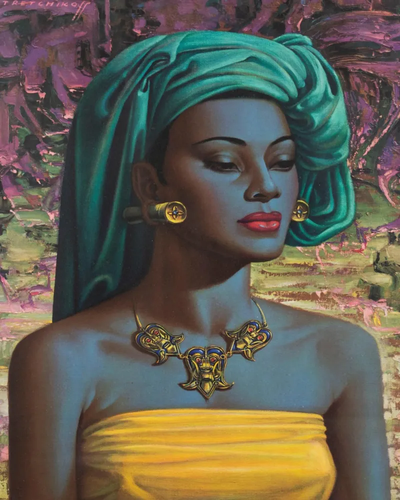 Balinese Girl (1959) - Tretchikoff Print poster da Honeymoon Hotel