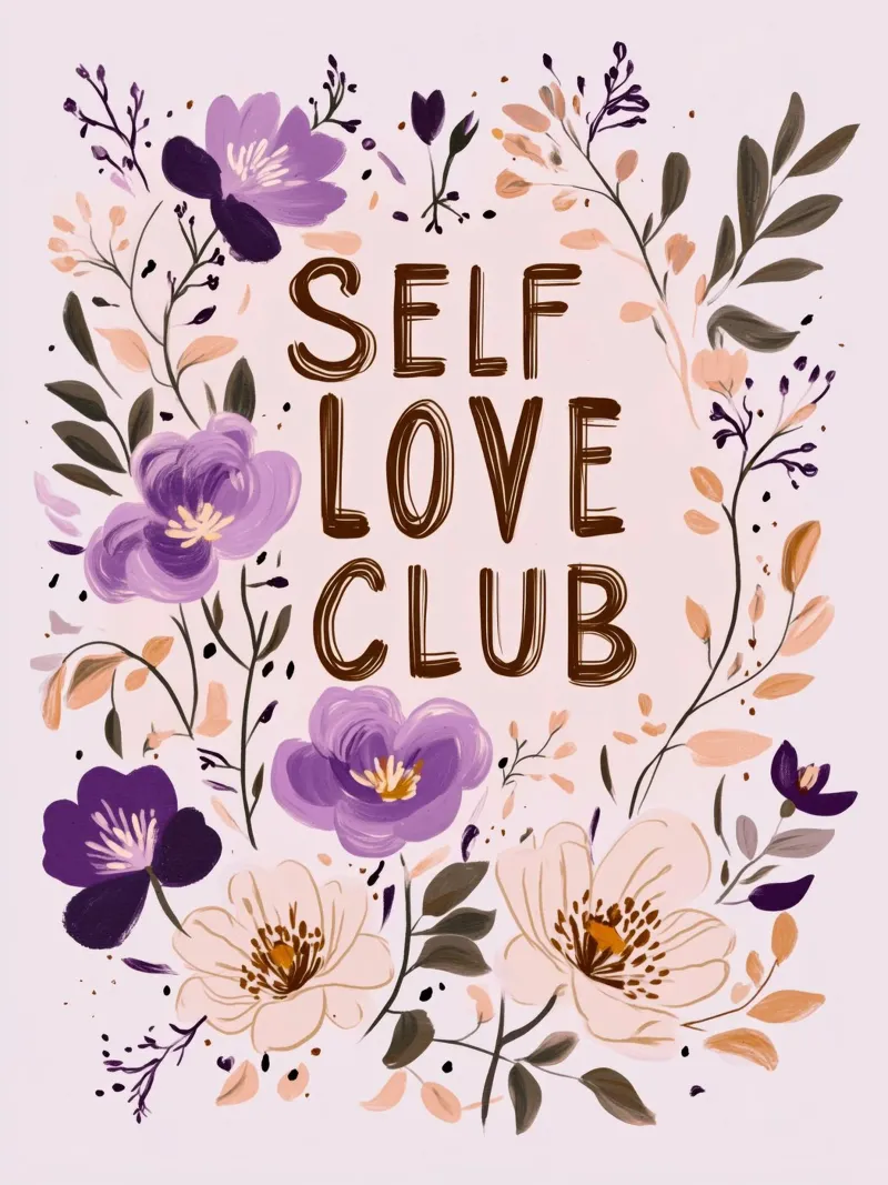 Self Love Club (Version 2) carta hahnemühle da treechild