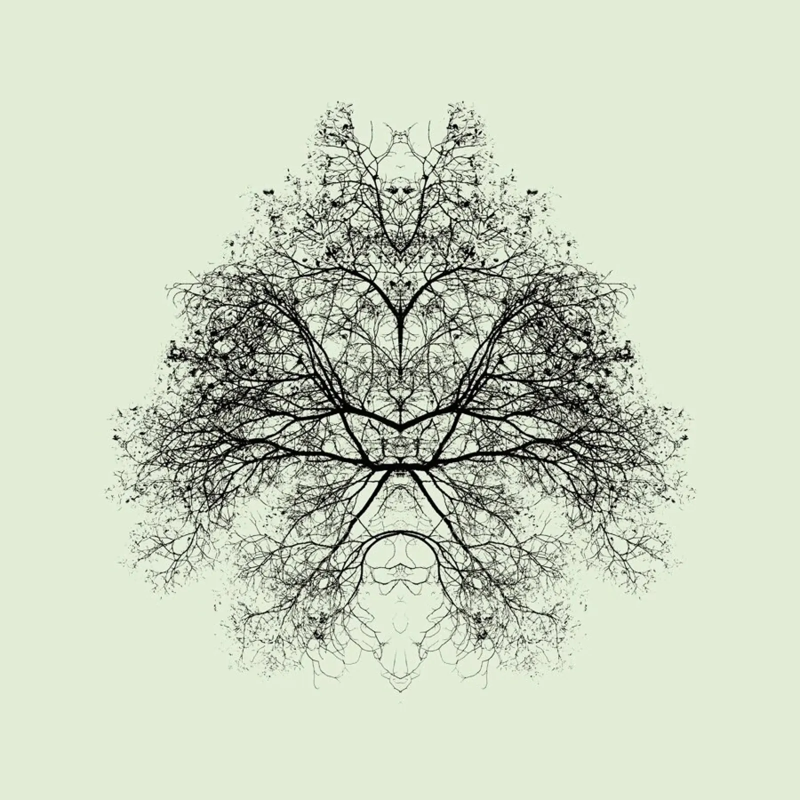 Rorschach Test - Nadav Jonas poster con telaio in plastica da Pictufy