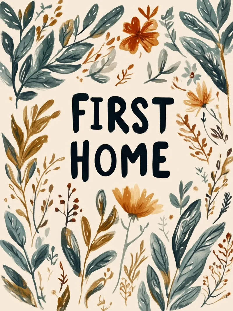 First Home (Version 3) carta hahnemühle da treechild