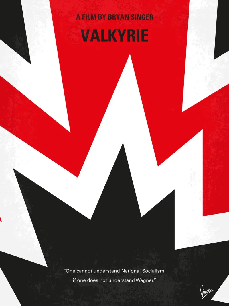No876 My Valkyrie minimal movie poster poster da Chungkong