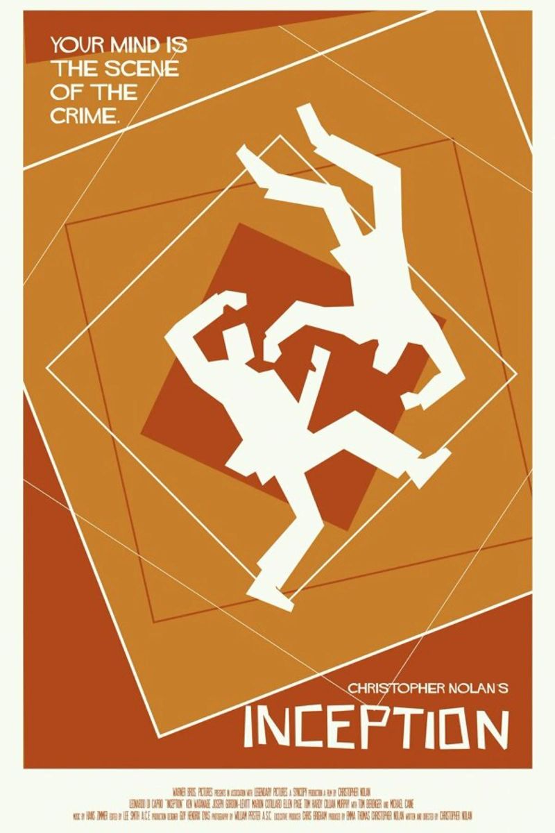 Inception A Poster von Rodolfo Reyes