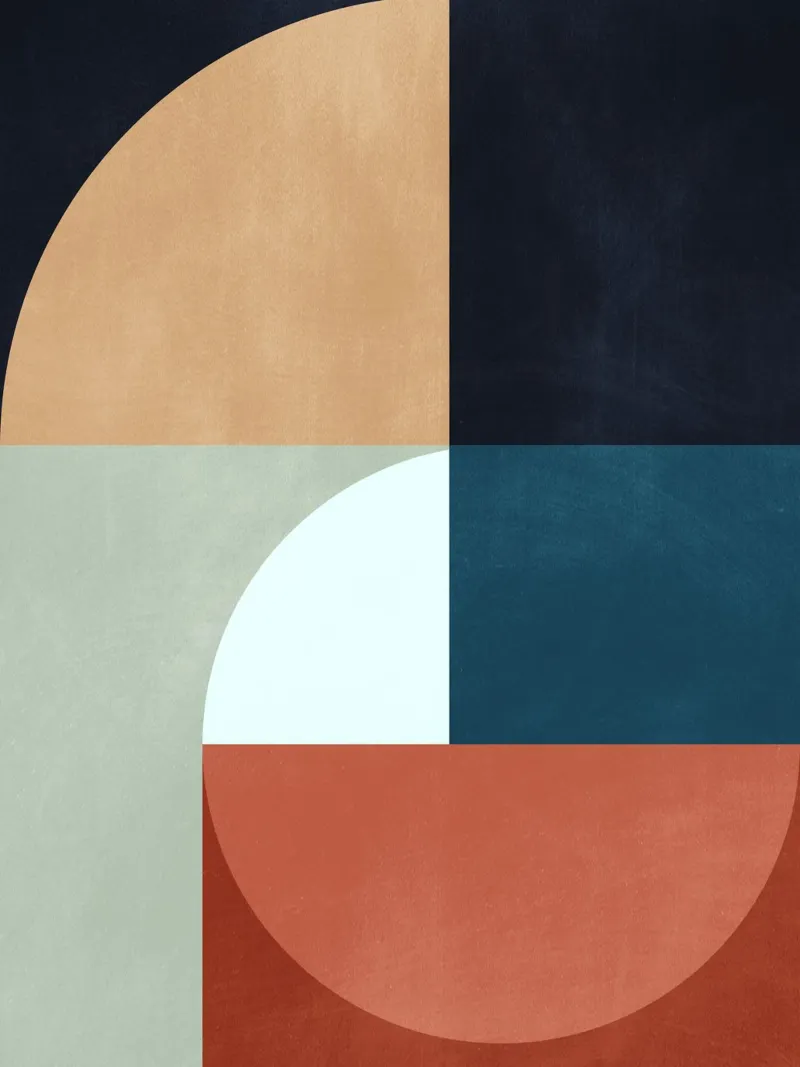geometric abstract 22a hahnemühle by Gaite